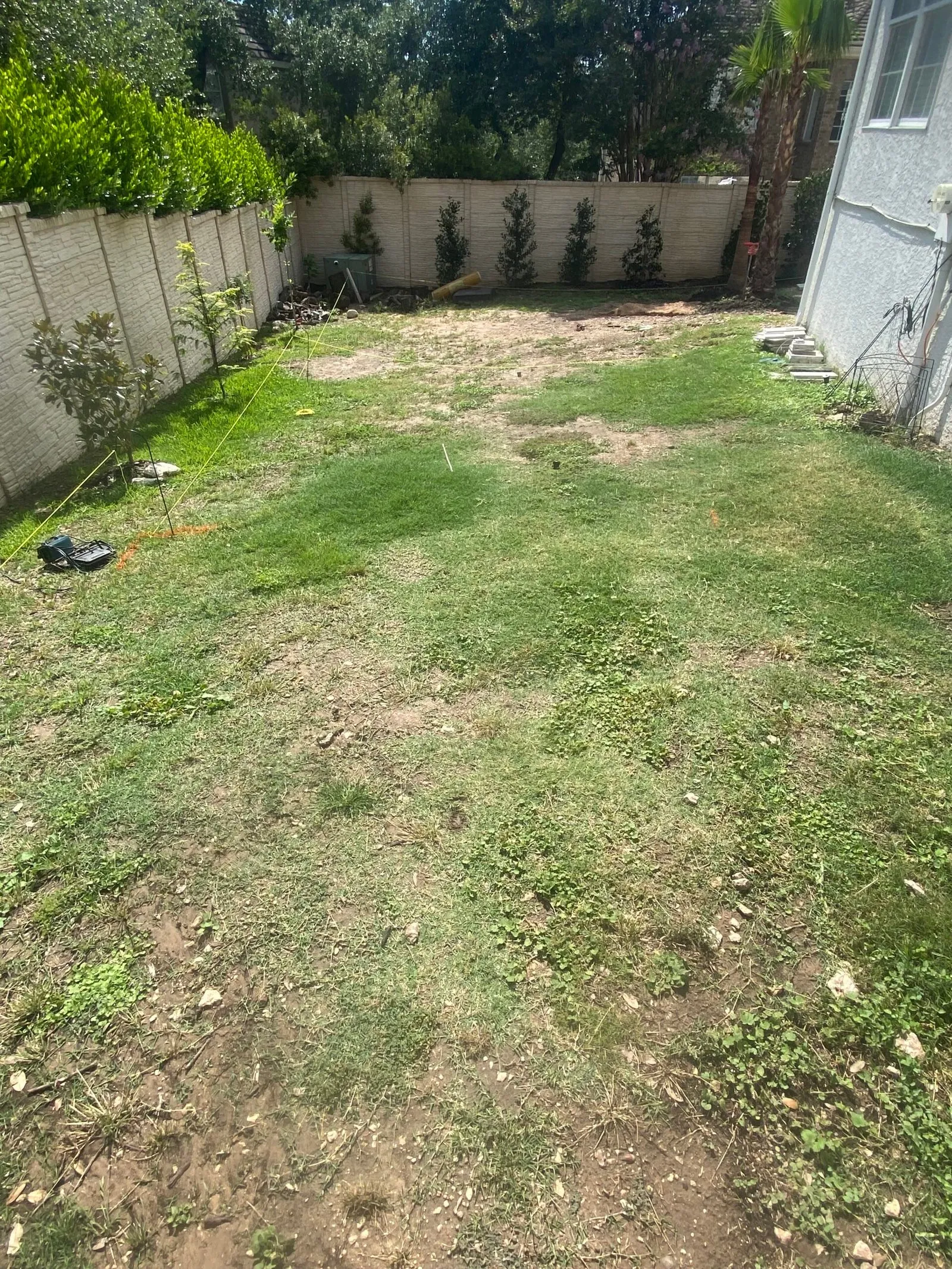 Completed masonry project in greater Austin